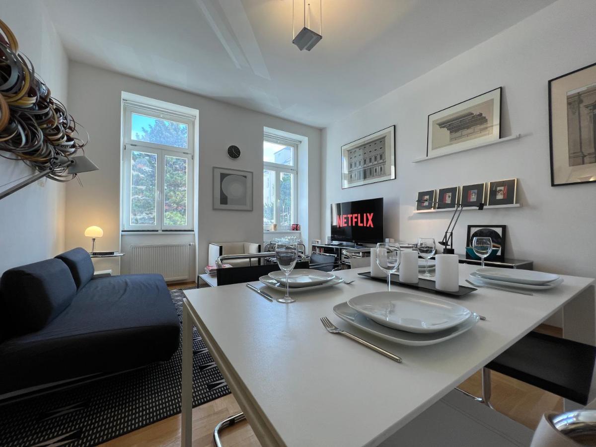 Vienna Design Apartment By Rabe - Kostenfreier Parkplatz & Netflix & Coffee-Bar - Nahe Schloss Schoenbrunn Zewnętrze zdjęcie